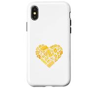 Pasta Heart Coque pour iPhone X/XS