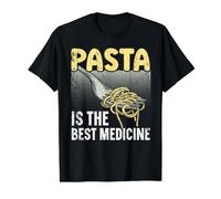 Pasta is The Best Medicine Pasta Lover Pâtes Spaghetti T-Shirt Graphique avec Valeur