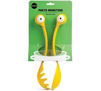 Pasta Monsters et couverts à salade - Gadgets de cuisine amusants sans BPA - Ensemble cuillère et fourchette à salade 100% de qualité alimentaire - Pelle à pâtes et à salade - 30,3 x 8,6 x 5,7 cm