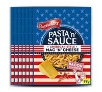 Pasta 'n' Sauce American Style Mac 'n' Cheese Saveur bacon 99 g (lot de 7)