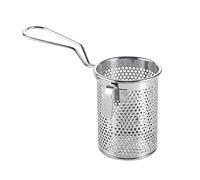 Pasta passoire en acier inoxydable Panier à friture collander Mesh net passoire panier de friture panier spaghetti pour nouilles salissantes style hot-pot 2