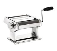 Pasta Roller - Stainless Steel 18cm, Pasta Machine, Noodle Maker | Dough Sheeter 9 Thickness Settings For Homemade Pastaa, Italian Cooking, Kitchen Use, Holiday Dinner, Family Meals