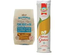 Pasta Rummo Penne Rigate Divella Spaghetti Senza Glutine Lot de 27 pâtes italiennes sans gluten 400 g