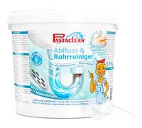 Pastaclean® Déboucheur de canalisations professionnel (3,5 kg/brise marine) Poudre anti-obstruction dans la douche, la cuisine et les toilettes