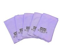 Pastaclean® Lavande Lot de 5 chiffons de polissage antibactériens pour verre pour un séchage sans traces