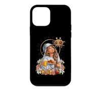 Pastafarian FSM Coquette Chrétienne Religieuse Rosaire Cœur Coque pour iPhone 12 Mini