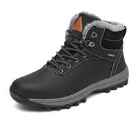 Pastaza Chaussures d'hiver pour Homme et Femme, Chaudes, imperméables, Pointures : 36 à 48, Noir, 43 EU