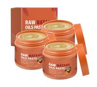 Paste d'huile de batana brute pour les cheveux - 2025 Nouvelle pâte d'huile de batana brute pour une brillance de cheveux plus épaisse, plus forte et saine, empêche la perte de (3)