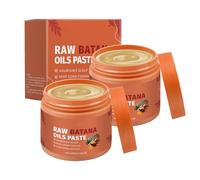 Paste d'huile de batana brute pour les cheveux - 2025 Nouvelle pâte d'huile de batana brute pour une brillance de cheveux plus épaisse, plus forte et saine, empêche la perte de (2)