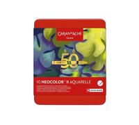 Caran d'Ache Neocolor II 50 years Specal Edition Lot de 10 pièces