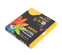 Pastel à l'huile 18 couleurs ensemble de crayons de couleur lourde Graffiti doux au toucher forte couverture peinture crayon pastel pour enfants adultes croquis portrait paysage