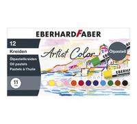 EBERHARD FABER - Pastels à l'huile Artist Color, 12 pièces | 12 craies à l'huile incassables de 11 mm de diamètre