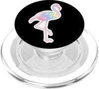 Pastel Aquarelle Flamant Rose Amoureux des Oiseaux Art Artistique Femme PopSockets PopGrip pour MagSafe