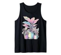 Pastel Botanical House Plant Lover Bloomcore Art Esthétique Débardeur