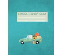 Pastel Composition Notebook Wide Ruled | 100 Pages | 7.5 x 9.75
