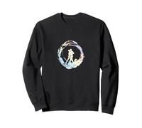 Pastel Dance Couple Silhouette Cercle Sweatshirt