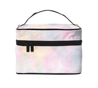 Pastel Doux Couleur Vive Calme Abstrait Les Arts, Trousse de Maquillage Trousse à cosmétiques Trousse de Toilette de Voyage Portable Trousse à Crayons