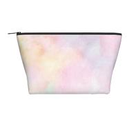 Pastel Doux Couleur Vive Calme Abstrait Les Arts, Trousse de Toilette Trousse de Maquillage Sac à cosmétiques Trousse de Toilette de Voyage Portable