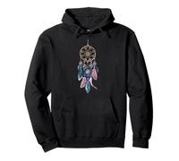 Pastel Dream Catcher Feathers Tribal Native American Sweat à Capuche