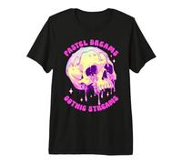Pastel Dreams, Gothic Streams, passionnés de Gothique T-Shirt Haut de Gamme