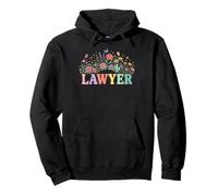 Pastel Floral Avocat Avocat Juridique Professionnel Sweat à Capuche