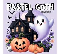 Pastel Goth: Adorable and Spooky Coloring Book for Teens and Adults , Travel size 6x6 for on the go Coloring