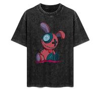Pastel Goth Creepy Cute Voodoo Doll Gift Black T-Shirt Printed Tee Graphic Top for Men Unisex Shirt XL