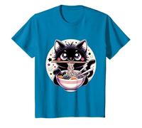 Pastel Goth Kawaii Creepy Chat Mange des Nouilles Ramen T-Shirt