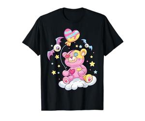 Pastel Goth Teddy Bear Japanese Anime Kawaii Menhera Nu Goth T-Shirt