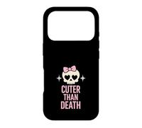 Pastel Horror Girly Slasher Final Girl Pink Goth Vibes Coque pour iPhone 17 Pro