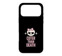 Pastel Horror Girly Slasher Final Girl Pink Goth Vibes Coque pour iPhone 17 Pro Max