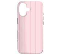 Pastel Pink Stripes Thin Vertical Lines Retro Y2K Aesthetic Coque pour iPhone 17