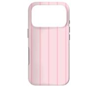 Pastel Pink Stripes Thin Vertical Lines Retro Y2K Aesthetic Coque pour iPhone 17 Pro