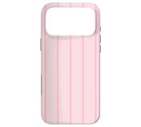 Pastel Pink Stripes Thin Vertical Lines Retro Y2K Aesthetic Coque pour iPhone 17 Pro Max