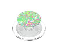 Pastel Printemps Été Arc-en-Ciel Rose Jaune Vert PopSockets PopGrip pour MagSafe