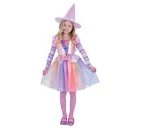 Pastel Rainbow Witch Costume - L