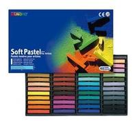 Pastel sec section carrée couleur assortie - Boite de 48 G