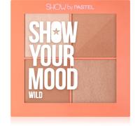 Pastel Show Your Mood palette de blush teinte Wild 4x4.3 g