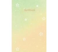 Pastel Stars Student Notebook For School and College Use: 6 x 9 Inch | 110 Pages | Perfect for Class Notes, Homework, and Study Plans