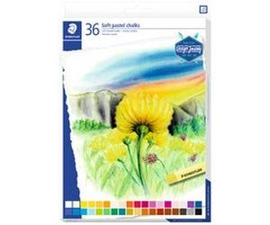 Pastel tendre Design Journey, étui en carton de 36