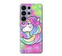 Pastel Unicorn Etui Coque Housse pour Samsung Galaxy S26 Ultra
