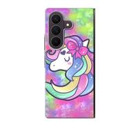 Pastel Unicorn Etui Coque Housse pour Samsung Galaxy Z Fold 8 Ultra