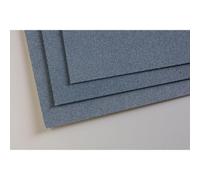 Clairefontaine 197018C Paquet Papier Pastelmat - 5 Feuilles Carte Spéciale pour Pastels Secs - 24x32 cm 360g - Bleu Foncé