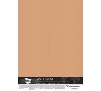 Clairefontaine 296012C Paquet Papier Pastelmat - 5 Feuilles Carte Spéciale pour Pastels Secs - 70x100 cm 360g - Sienne