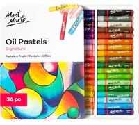 Pastels À L'huile ¿ 36 Pièces ¿ Pastel Sec Doux Pour L'art ¿ Couleurs Intenses, Haute Pigmentation ¿ Idéal Pour La Peinture Et Le Dessin