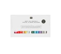 Pastels à l'huile - Couleurs pastels - 12 pcs