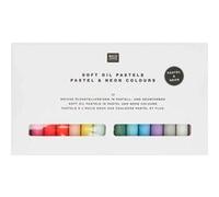 Pastels à l'huile - Couleurs pastels - 12 pcs