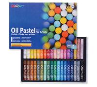 Pastels à l'huile Mungyo Boite 36 pièces