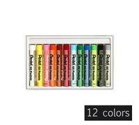 Pastels À L'huile Pentel Japonais,12-50 Couleurs,Crayons De Beaux-Arts,Graffiti,Crayons Doux Écologiques,Fournitures D'art,Papeterie - Type 12 Colors