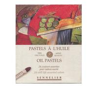 Sennelier Pastels à l'huile Artistes – Ensemble de 24, boîte en carton, nature morte